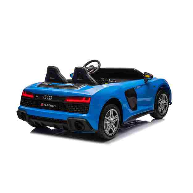 Dvivietis elektromobilis vaikams Audi Spyder R8 Lift, mėlynas