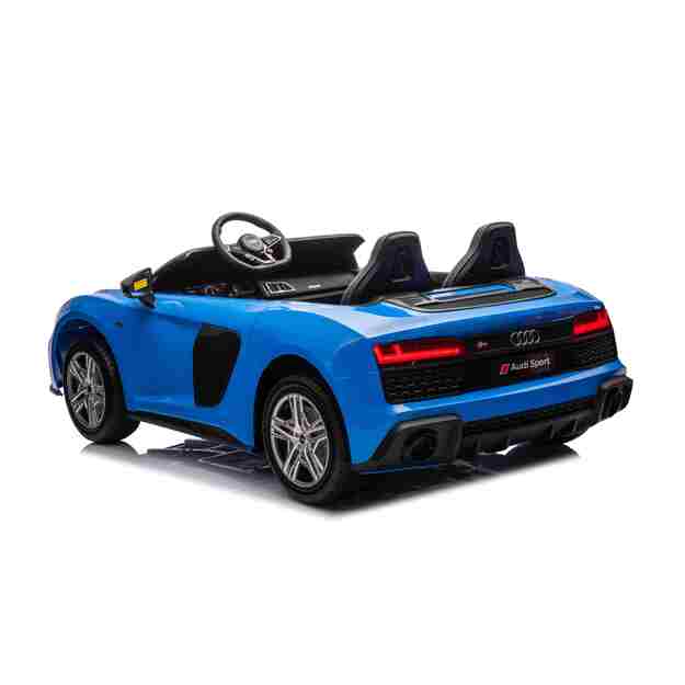 Dvivietis elektromobilis vaikams Audi Spyder R8 Lift, mėlynas