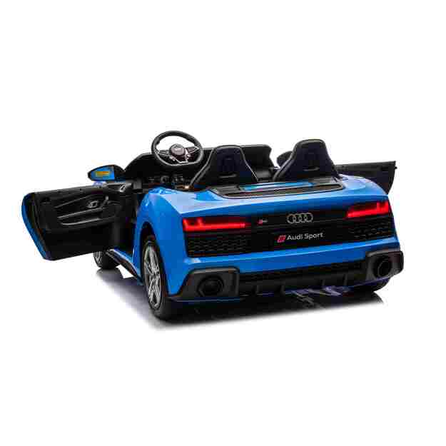 Dvivietis elektromobilis vaikams Audi Spyder R8 Lift, mėlynas