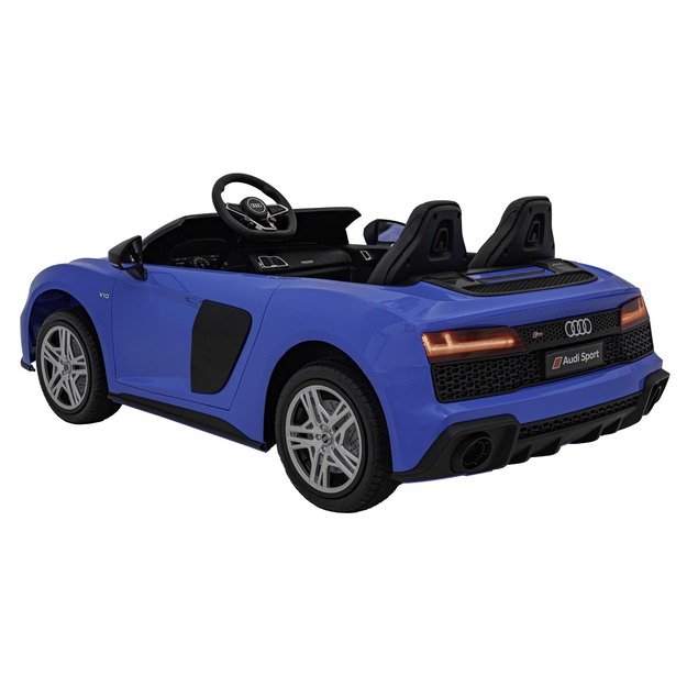 Dvivietis elektromobilis vaikams Audi Spyder R8 Lift, mėlynas