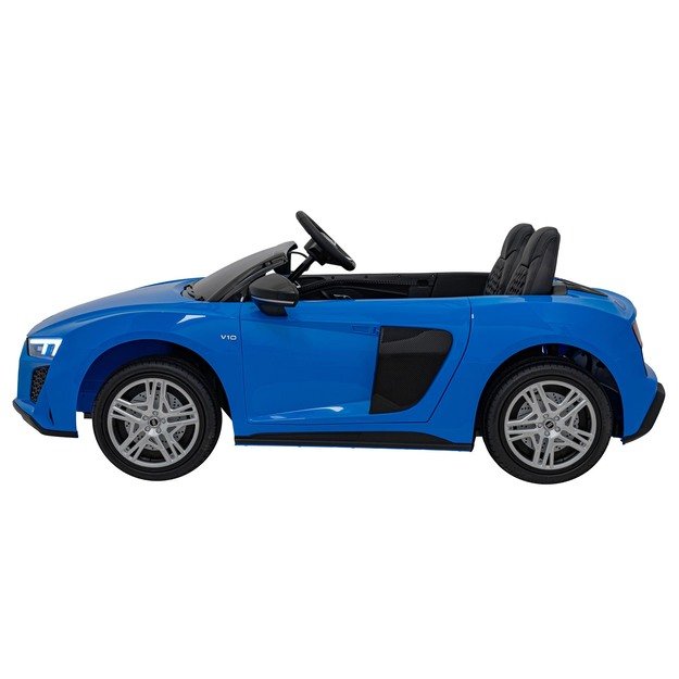 Dvivietis elektromobilis vaikams Audi Spyder R8 Lift, mėlynas