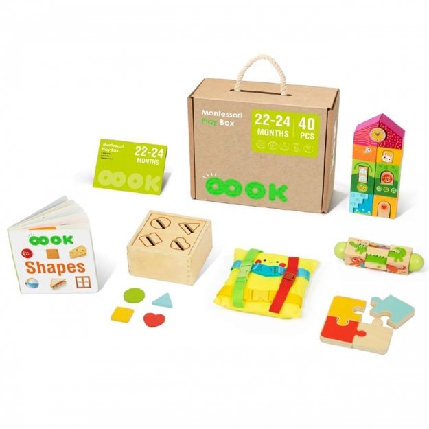 Lavinamasis Montessori rinkinys 7in1, Tooky Toy