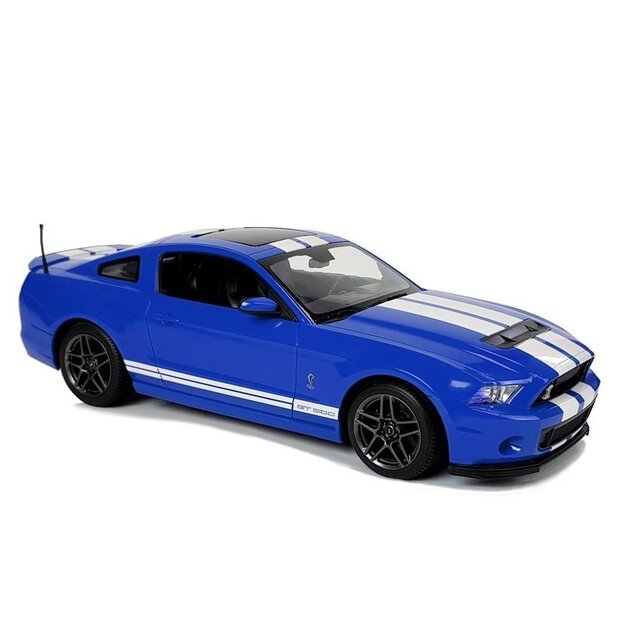 Nuotoliniu būdu valdomas sportinis Ford Shelby Rastar automobilis 1:14, mėlynas 