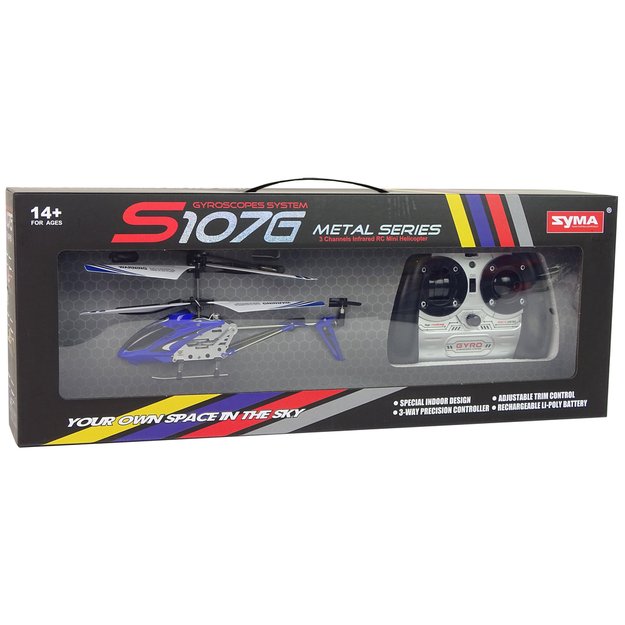 RC Sraigtasparnis SYMA S107G Metal series