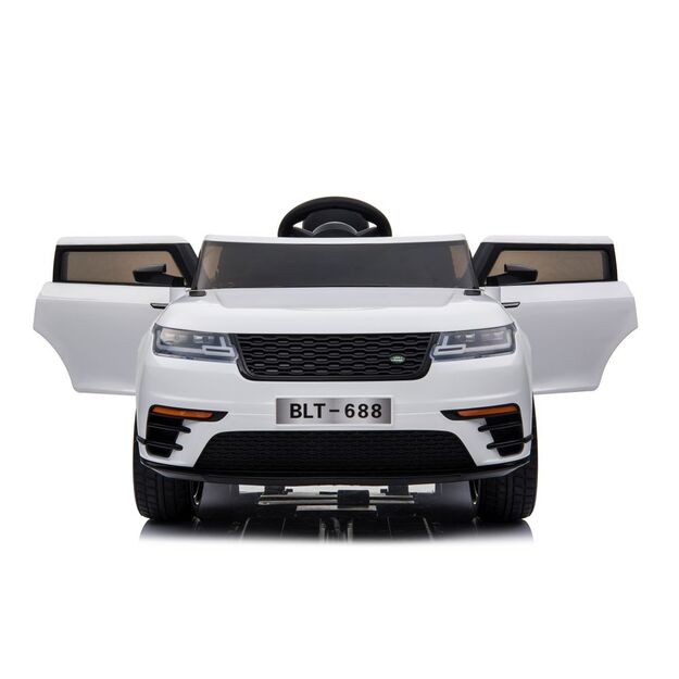 Vienvietis elektromobilis Range Rover Evoque BLT-688 Drift, baltas