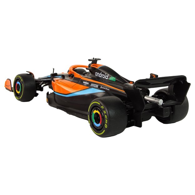 Nuotoliniu būdu automobilis McLaren F1 1:18, oranžinis