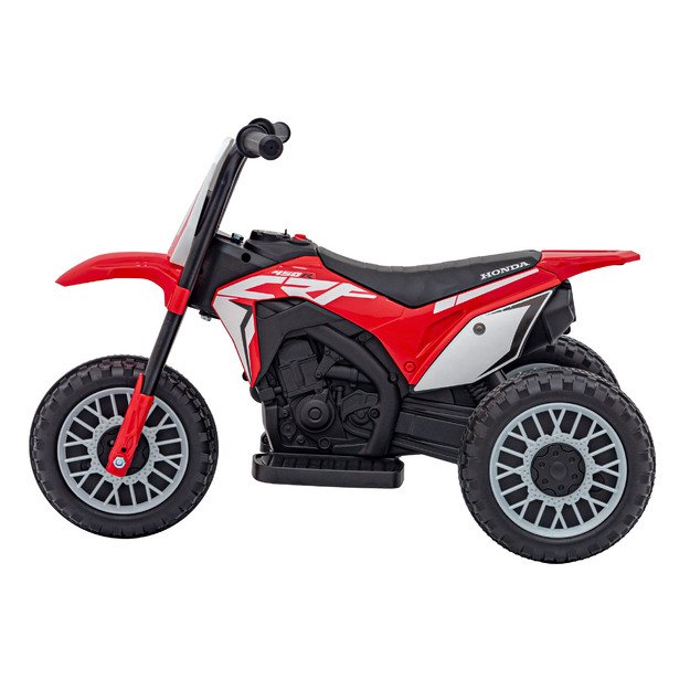 Vaikiškas elektrinis triratis motociklas Honda CRF 450R, raudonas