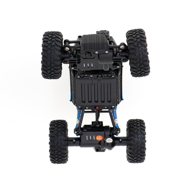 Nuotoliniu būdu valdomas automobilis ,,Rock Crawler" 2.4 GHz, mėlynas