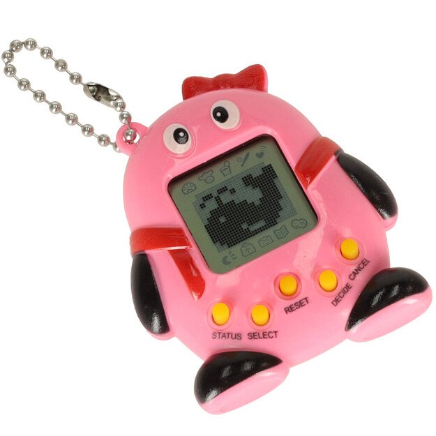 Elektroninis naminių gyvūnėlių žaidimas​ Tamagotchi, rožinis