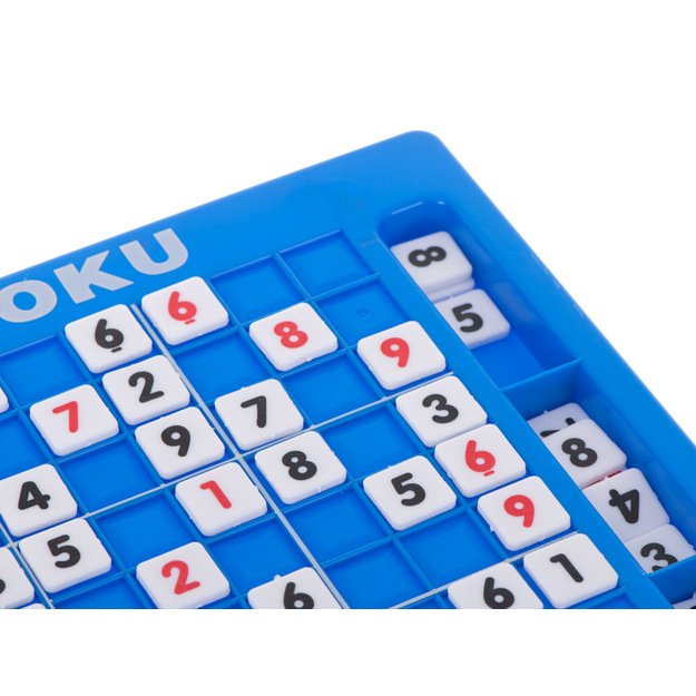 Sudoku žaidimas, mėlynas