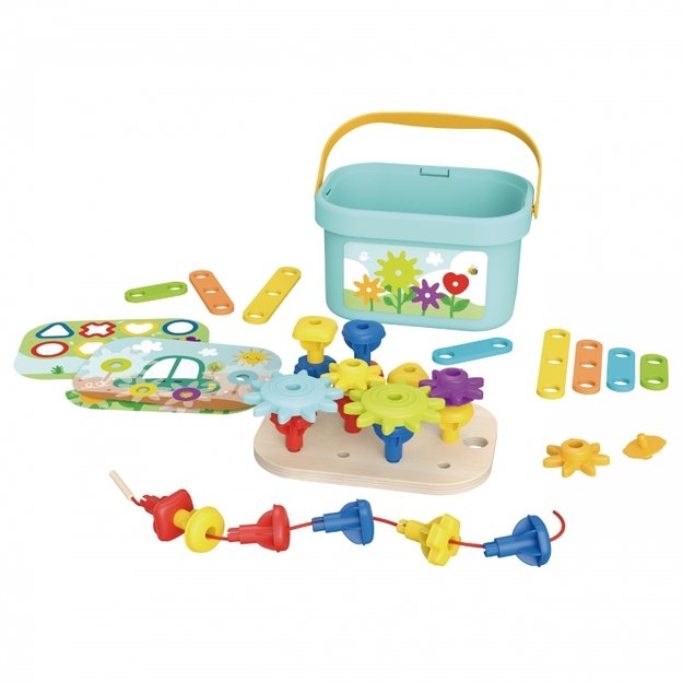 Lavinamasis Montessori rinkinys, smeigtukai, TOOKY TOY