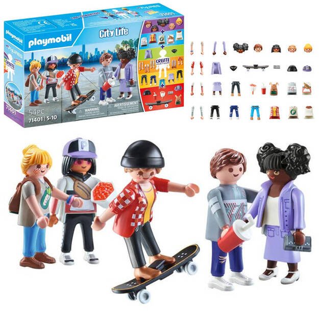 Kūrybinis figūrėlių rinkinys Playmobil 54 el