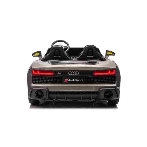 Dvivietis elektromobilis vaikams Audi Spyder R8 Lift, pilkas