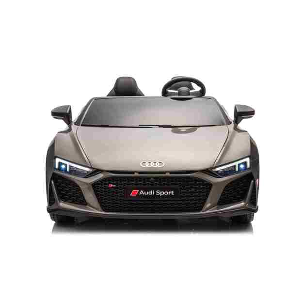 Dvivietis elektromobilis vaikams Audi Spyder R8 Lift, pilkas