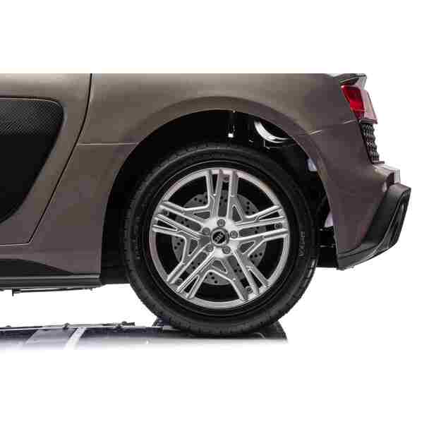 Dvivietis elektromobilis vaikams Audi Spyder R8 Lift, pilkas