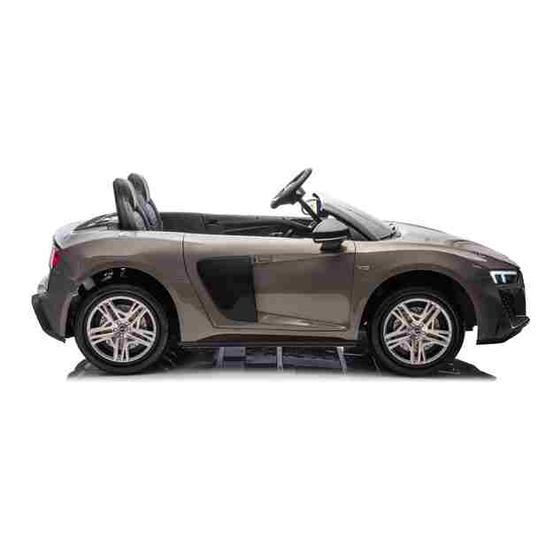 Dvivietis elektromobilis vaikams Audi Spyder R8 Lift, pilkas