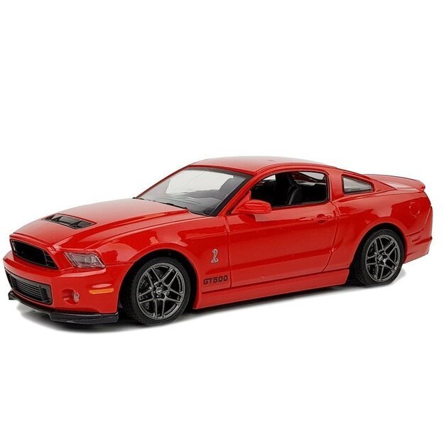 Nuotoliniu būdu valdomas automobilis Ford Shelby GT500, raudonas