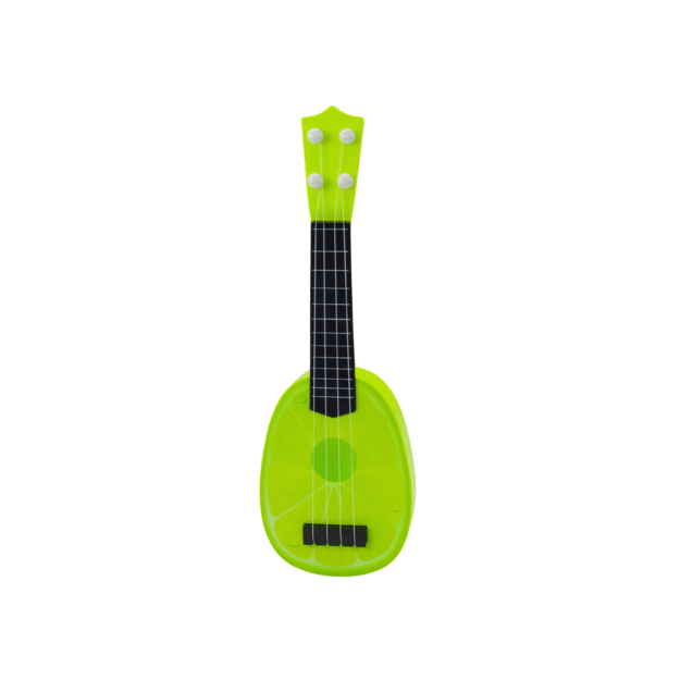 Mini ukulelė vaikams su 4 stygomis, žalia