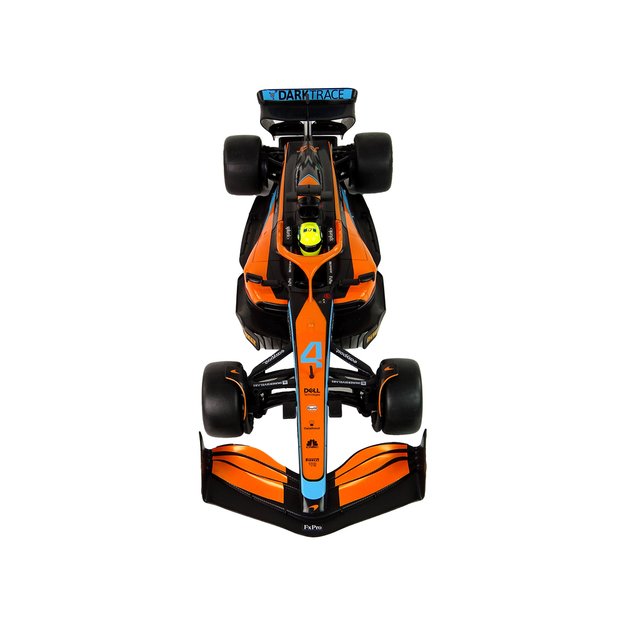  Nuotoliniu būdu valdomas automobilis McLaren F1, oranžinis