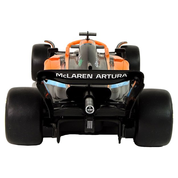  Nuotoliniu būdu valdomas automobilis McLaren F1, oranžinis