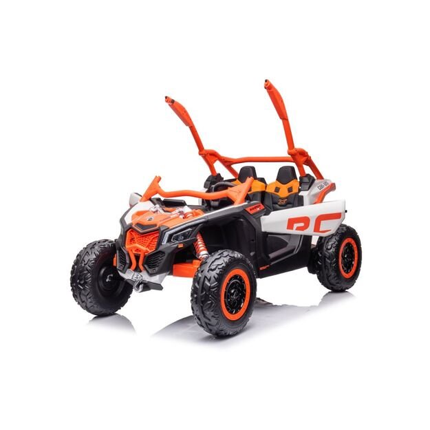 Dvivietis elektromobilis 4x4 bagis Can-am RS DK-CA001, oranžinis