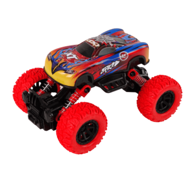 Visureigis Monster Truck su guminėmis padangomis