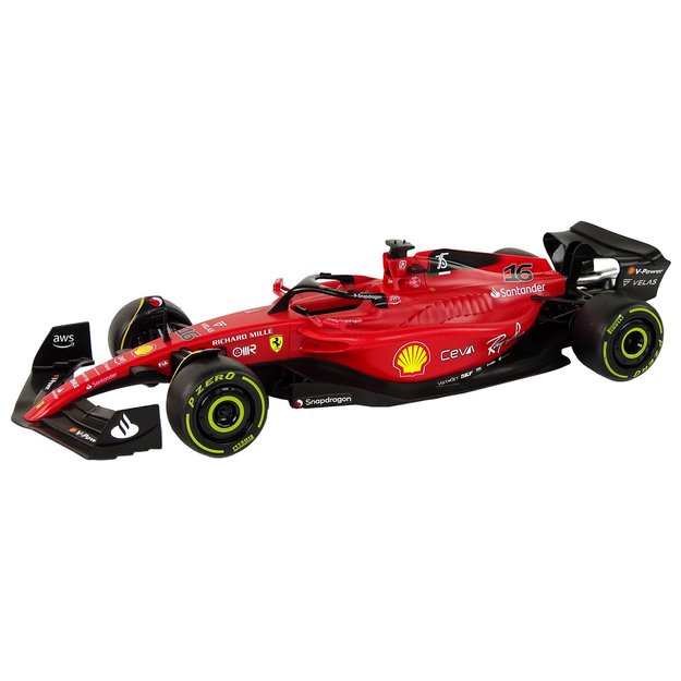 Nuotoliniu būdu valdomas automobilis Ferrari F1 1:12, raudonas