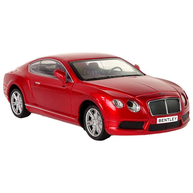 Žaislinis automobilis Bentley, raudonas