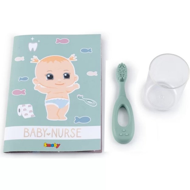 Žaislinis lėlių tualetas su priedais, Smoby Baby Nurse