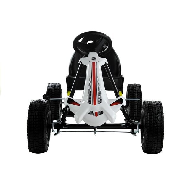 Minamas kartingas Go-Cart Monster, baltas