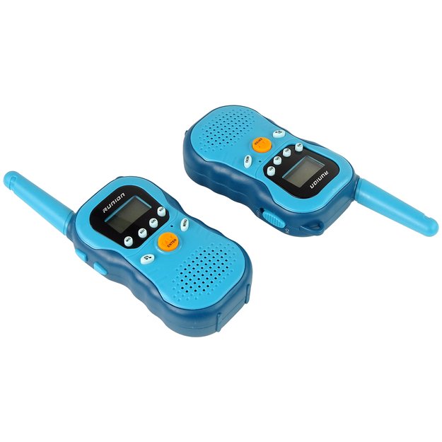 Vaikiškos radijo stotelės Walkie Talkies, mėlynos