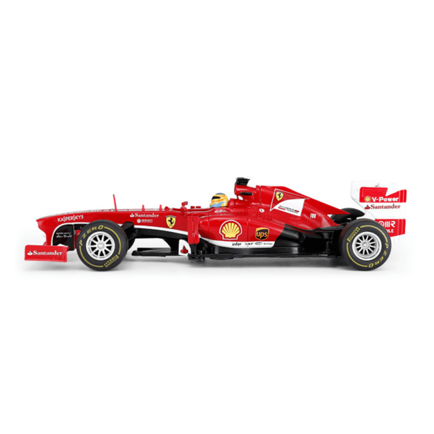 Nuotoliniu būdu valdomas Ferrari F1 automobilis, raudonas