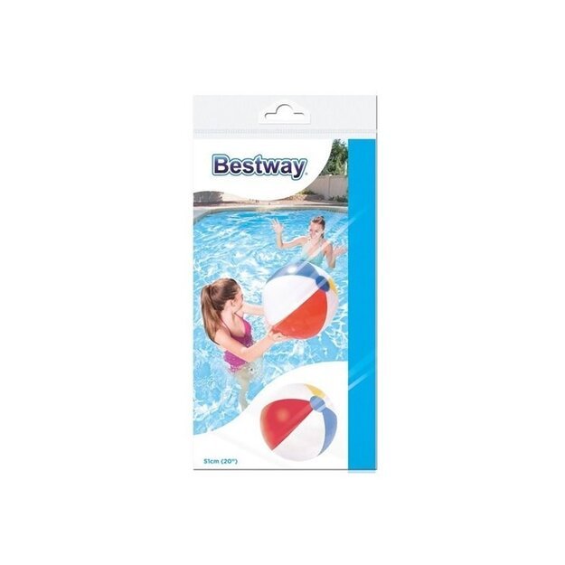 Pripučiamas paplūdimio kamuolys vaikams 51cm Bestway 31021