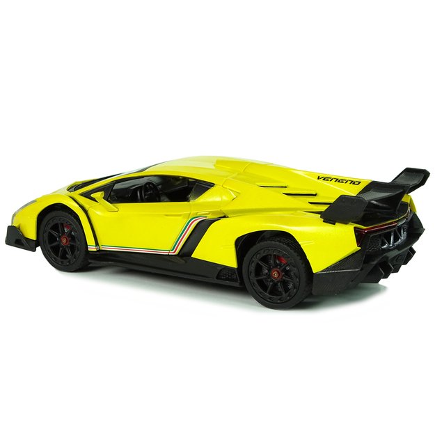 Nuotoliniu būdu valdomas Lamborghini Veneno, geltonas 