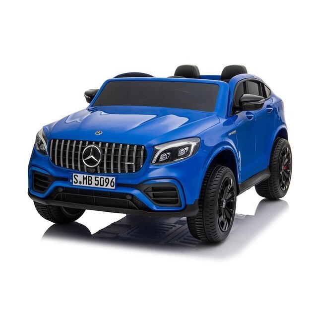 Dvivietis elektromobilis vaikams Mercedes GLC 63S QLS 4x4 MP4, mėlynas lakuotas