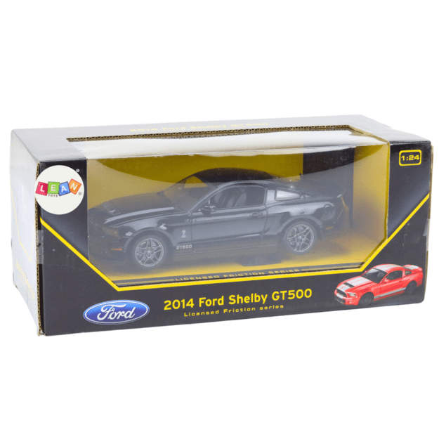 Sportinis automobilis Ford Shelby GT500 1:24 vaikams, juodas