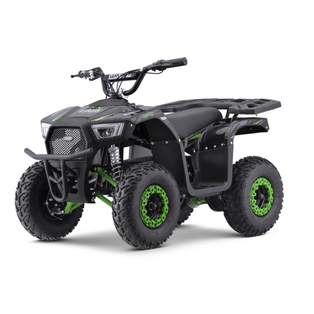 Vienvietis elektrinis keturratis OUTLANDER ATV- 13EA, žalias