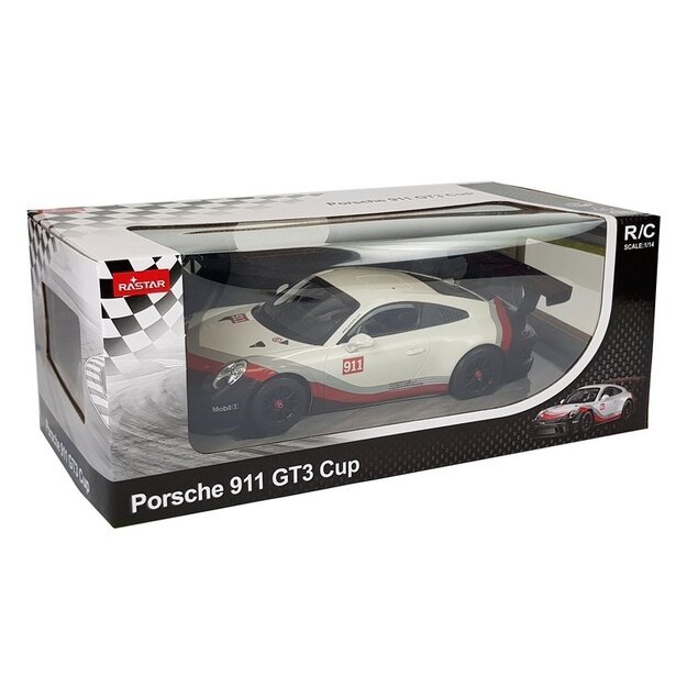 Nuotoliniu būdu valdomas Porsche 911 GT3 CUP, Rastar RC