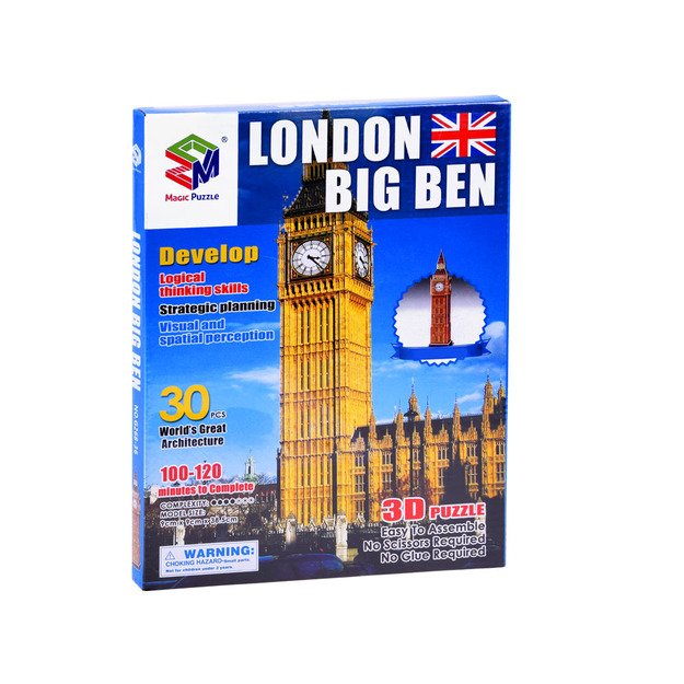 3D dėlionė, Londono Big Benas