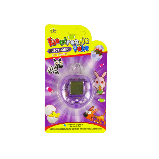 Interaktyvus žaidimas Tamagotchi, violetinis