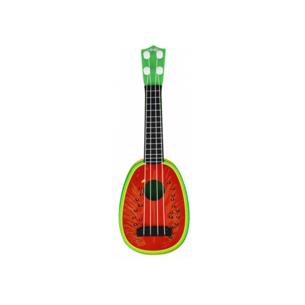 Mini ukulele vaikams 4 stygos, žalia