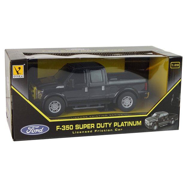 Automobilis Ford F-350, juodas