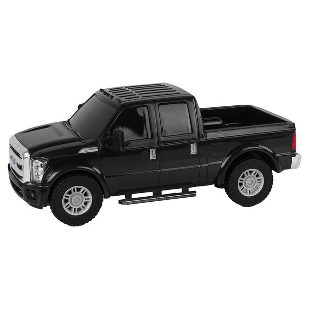 Automobilis Ford F-350, juodas