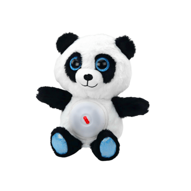 Naktinė lempa meškiukas panda 30 cm 