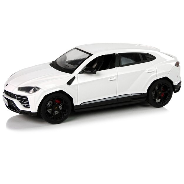 Radijo bangomis valdomas Lamborghini Urus 1:24 baltas