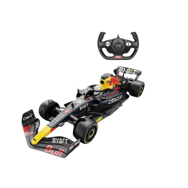 Nuotoliniu būdu valdomas  Bull RB181 F1 automobilis 1:12 Rastar, juodas