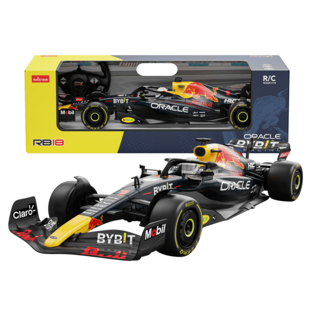 Nuotoliniu būdu valdomas  Bull RB181 F1 automobilis 1:12 Rastar, juodas