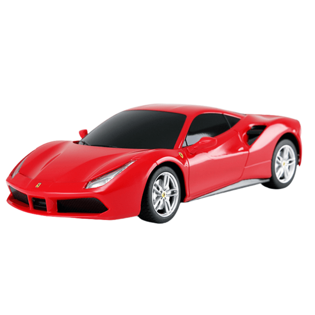 Nuotoliniu būdu valdomas  Ferrari 488 GTB automobilis 1:24 Rastar, raudonas