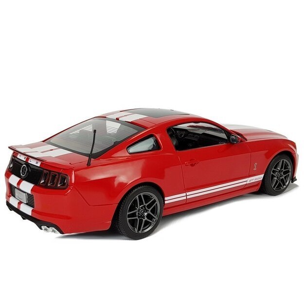 Nuotoliniu būdu valdomas sportinis Ford Shelby Rastar automobilis 1:14, raudonas