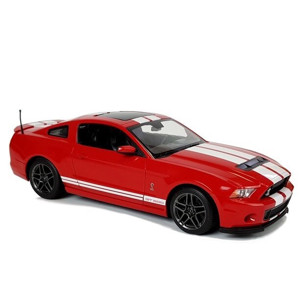 Nuotoliniu būdu valdomas sportinis Ford Shelby Rastar automobilis 1:14, raudonas